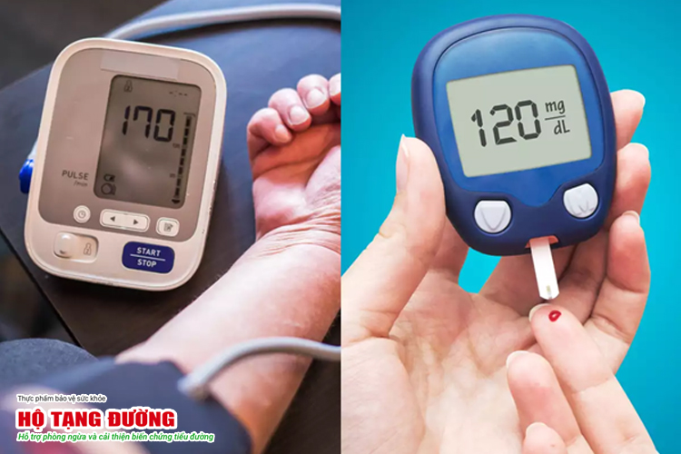 Người tiểu đường cần ổn định cả đường huyết và huyết áp để giảm phù chân
